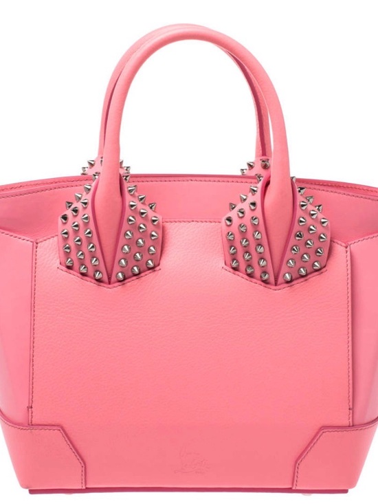 Christian Louboutin Handbags - Christian Louboutin Pink Studded Women’s Leather Satchel NEW Full inclusion
